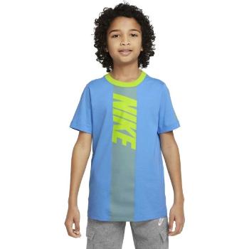 Nike NSW TEE AMPLIFY SP22 Chlapecké tričko, modrá, velikost XL