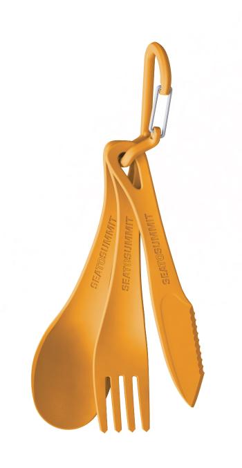 nádobí SEA TO SUMMIT Delta Cutlery Set velikost: OS (UNI), barva: oranžová