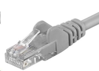 PremiumCord Patch kabel UTP RJ45-RJ45 CAT6 1m šedá