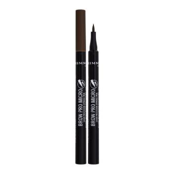 Rimmel London Brow Pro Micro 24HR Precision-Stroke Pen 1 ml tužka na obočí pro ženy 003 Soft Brown