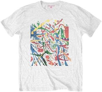 Pink Floyd Tričko Pollock Prism White L