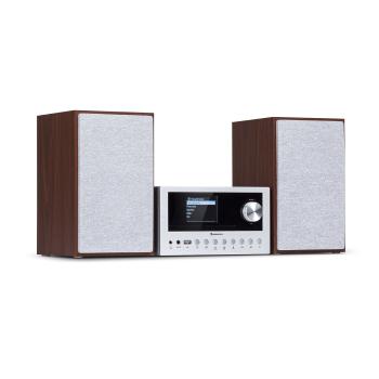 Auna Connect System Stereo, max. 40 W, Internet/DAB+/FM rádio, CD přehrávač