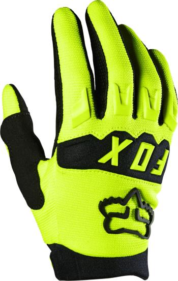 FOX Youth Dirtpaw Glove - fluo yellow 4