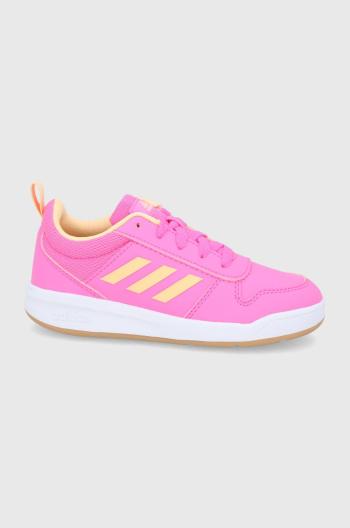 Dětské boty adidas Tensaur K GV7898 růžová barva