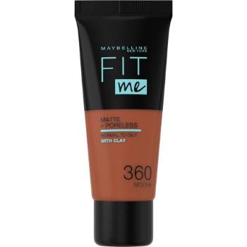 Maybelline Fit Me! Matte + Poreless 30 ml make-up pro ženy 360 Mocha na problematickou pleť s akné