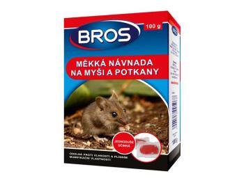 Měkká návnada na myši a potkany BROS 150g