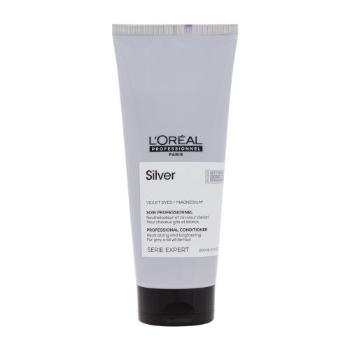 L'Oréal Professionnel Série Expert Silver 200 ml kondicionér pro ženy poškozený flakon na šedivé vlasy