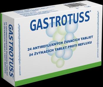 Gastrotuss žvýkací tablety proti refluxu 24 tablet