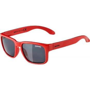 Alpina Sports MITZO Chlapecké sluneční brýle, červená, velikost UNI