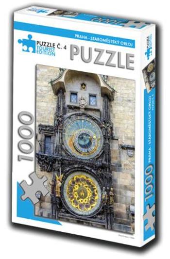 TOURIST EDITION Puzzle Praha - Staroměstský orloj 1000 dílků (č.4)