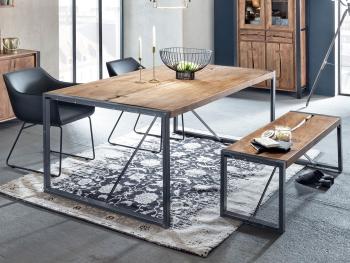 Stůl NATURAL EDGE – 160 × 90 × 76 cm