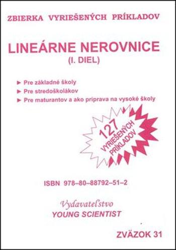 Lineárne nerovnice I.diel - Marián Olejár, Iveta Olejárová