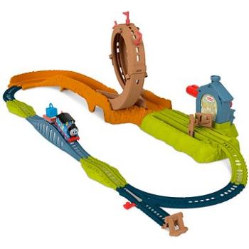 Fisher-Price Vláčkový set Velká smyčka s motorovou mašinkou (194735089130)