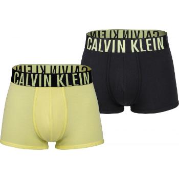 Calvin Klein TRUNK 2PK Pánské boxerky, žlutá, velikost S