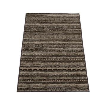 Přírodno-černý koberec Ethnic -  70*110cm 94618