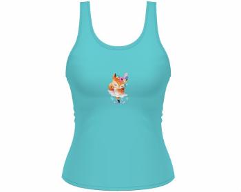 Dámské tílko Tank Top Liška tanečnice