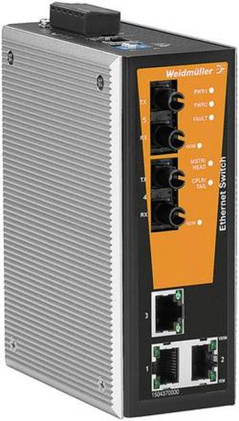 Průmyslový ethernetový switch Weidmüller, IE-SW-VL05M-3TX-2ST, 10 / 100 MBit/s