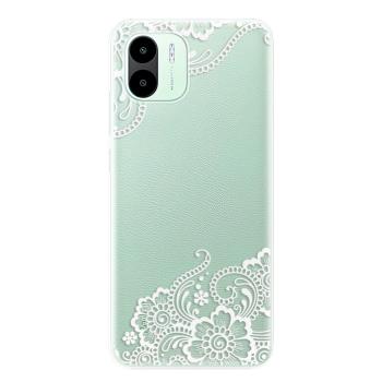 Odolné silikonové pouzdro iSaprio - White Lace 02 - Xiaomi Redmi A1 / A2