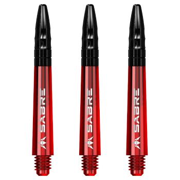 Násadky Mission Sabre Shafts Red Tweenie 3ks