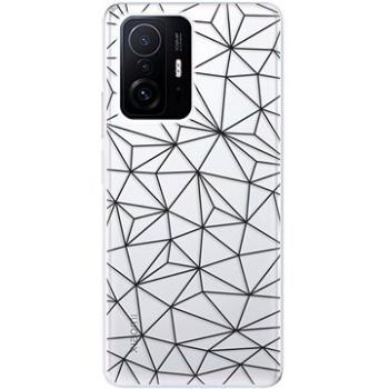 iSaprio Abstract Triangles 03 pro black pro Xiaomi 11T / 11T Pro (trian03b-TPU3-Mi11Tp)