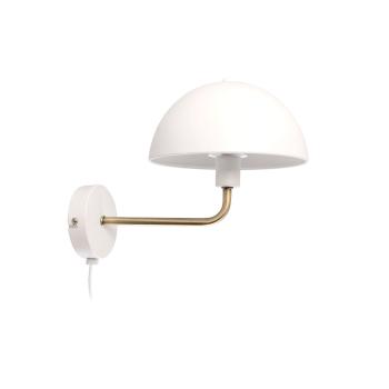 Nástěnná lampa Bonnet – bílá