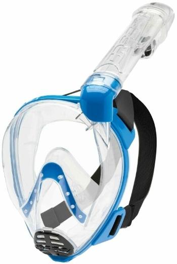 Cressi Baron Clear/Blue Transparent M/L Potápěčská maska