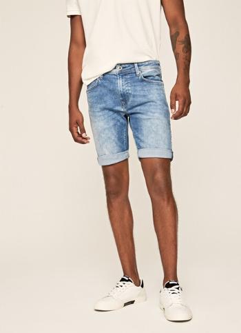 Pepe Jeans Pepe Jeans pánské džínové kraťasy Stanley Short