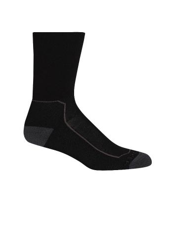 dámské merino ponožky ICEBREAKER Wmns Hike+ Medium Crew, Black/Monsoon/Mink velikost: M
