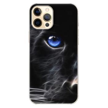 Odolné silikonové pouzdro iSaprio - Black Puma - iPhone 12 Pro Max