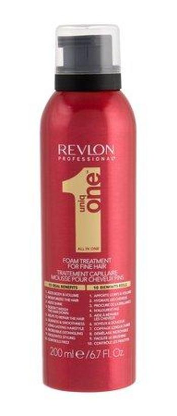 Revlon Uniq One Foam Treatment regenerační pěna pro jemné vlasy 200 ml