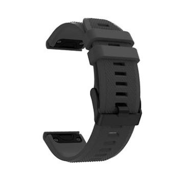 X-Site silikonový pro Garmin QuickFit 22mm, černý (ERSQCKS-001B22)