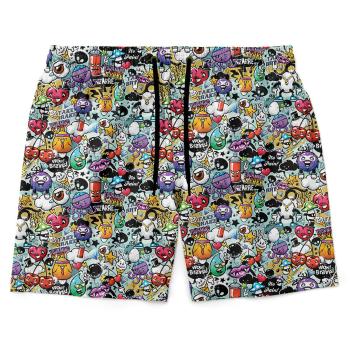 Pánské plavky short – Funny (Velikost: 2XL)