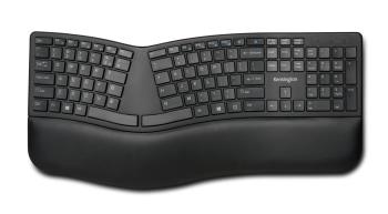 Kensington Pro Fit® Ergo Wireless Keyboard bezdrátová klávesnice USB / Bluetooth UK černá