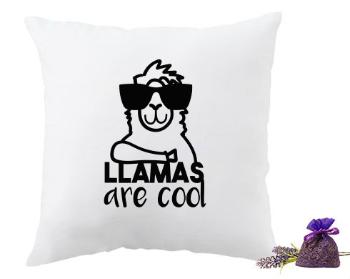 Levandulový polštář Llamas are cool