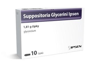 Suppositoria Glycerini Ipsen 1,81 g čípky 10 ks