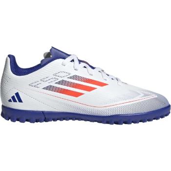 adidas F50 CLUB TF JR Dětské turfy, bílá, velikost