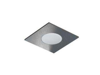 Panlux PN14100027 SPOTLIGHT IP65 SQUARE 3000K stříbrná broušená