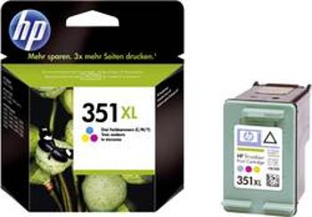 Cartridge do tiskárny HP CB338EE (351XL), cyanová/magenta/žlutá