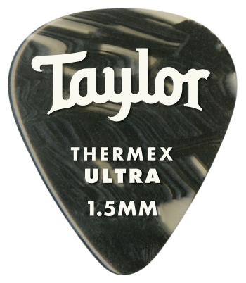 Taylor Premium Darktone Thermex Ultra Picks 351 1.50 Black Onyx