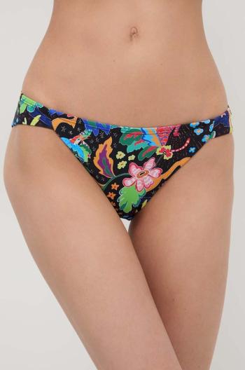 Plavkové kalhotky Desigual JUNGLE BOTTOM černá barva, 24SWMK11