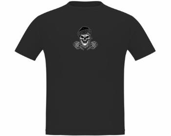 Pánské tričko Classic Heavy Hardcore lebka