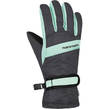 Hannah CLIO JR Dětské rukavice, černá, velikost 5-6