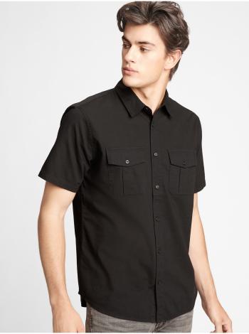 Černá pánská košile short sleeve utility shirt