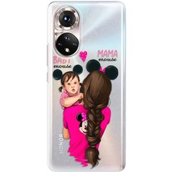 iSaprio Mama Mouse Brunette and Girl pro Honor 50 (mmbrugirl-TPU3-Hon50)