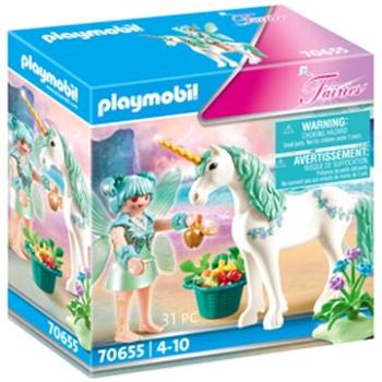 Playmobil 70655 Jednorožec s vílou ošetřovatelkou (4008789706553)