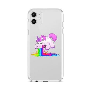 TopQ iPhone 12 silikon Rainbow Splash 55274 (Sun-55274)
