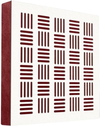 Mega Acoustic FiberPRO60 Bean White/Dark Red Absorpční dřevěný panel