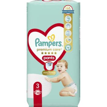 Pampers Premium Care Pants Midi Size 3 plenkové kalhotky 6-11kg 48 ks