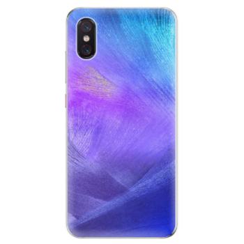 Odolné silikonové pouzdro iSaprio - Purple Feathers - Xiaomi Mi 8 Pro