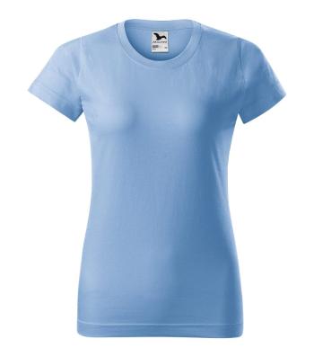 MALFINI Dámské tričko Basic - Nebesky modrá | XXL